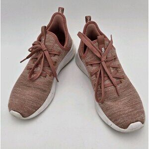 Adidas Cloudfoam Pure Pink Womens 9 1/2 9.5 Running Shoes Orange